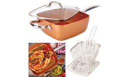 Uniwersalna BIO patelnia COPPER DeLuxe