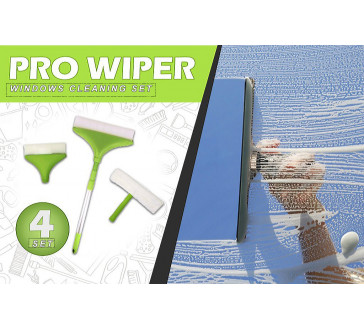 Wyjątkowy zestaw do mycia okien Pro Wiper